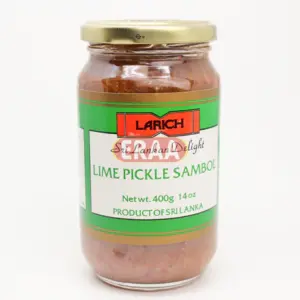 Larich Lime Pickle Sambol 400g
